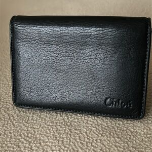 Chloe Men’s Compact Leather Card Holder/Wallet
